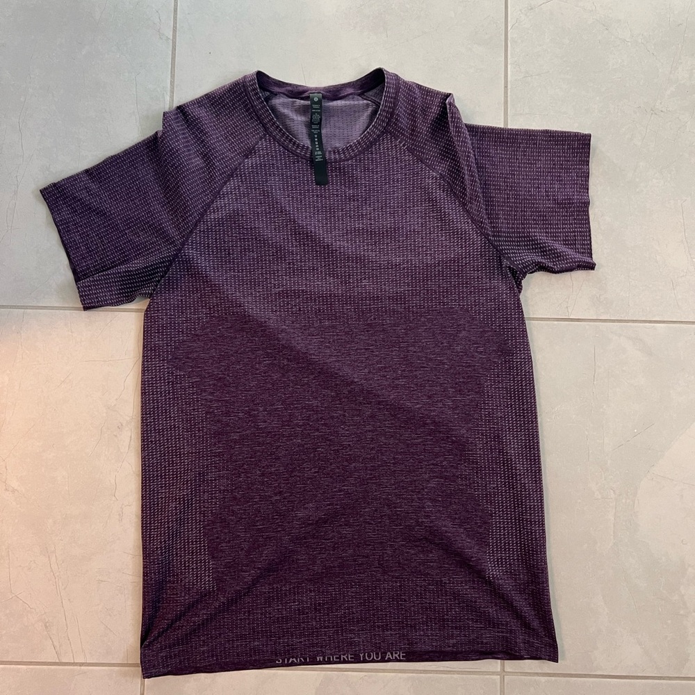 Mens Lululemon Metal Vent Tech Short Sleeve Large